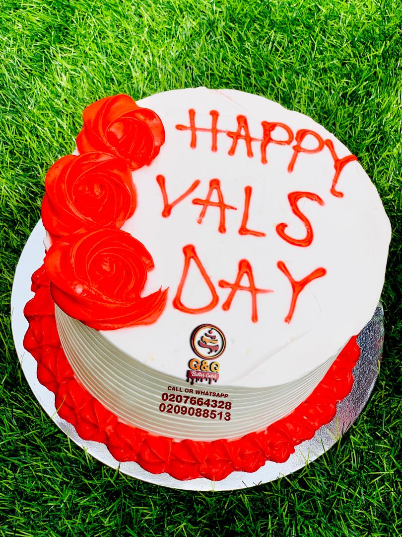 Image of 6 INCHES CAKE VALS DAY CAKE